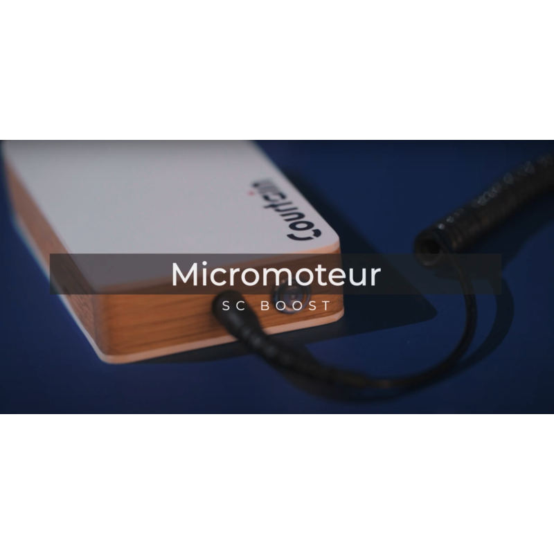 Micromoteur SC Boost bouton