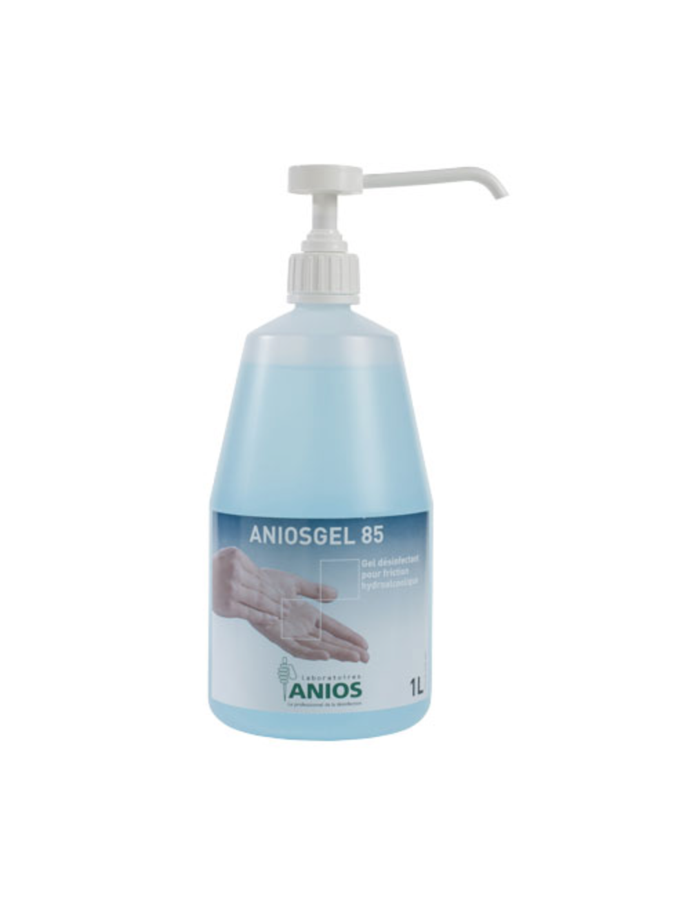 Anios hydroalcoholic gel pump bottle 1L